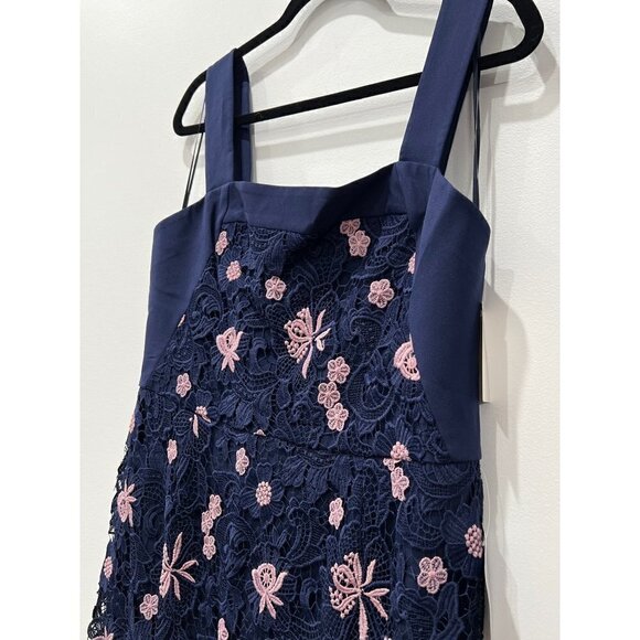 COOPER ST Botanic Bloom Lace Sheath Dress Size-US12 MSRP $248 - Picture 5 of 12